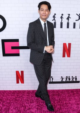Güney Koreli aktör Lee Jung-jae, Netflix 'in Los Angeles FYSEE FYSEE özel etkinliğine 12 Haziran 2022' de Los Angeles, Kaliforniya 'da katıldı..