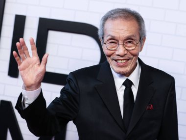 Güney Koreli aktör O Yeong-su (Oh Young-soo), 12 Haziran 2022 'de Los Angeles, Kaliforniya' daki Raleigh Stüdyoları 'nda düzenlenen Netflix' in Los Angeles FYSEE özel etkinliğine geldi..