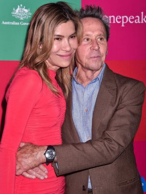 Veronica Smiley Grazer ve kocası / Amerikalı film yapımcısı Brian Grazer, 11 Haziran 2022 'de Los Angeles Los Angeles' ta düzenlenen G 'Day AAA (Amerikan Avustralya Birliği) Sanat Galası 2022' ye geldiler.. 