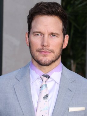 Amerikalı aktör Chris Pratt, 6 Haziran 2022 'de Hollywood, Los Angeles, Kaliforniya, ABD' de bulunan TCL Çin Tiyatrosu IMAX 'te düzenlenen Universal Pictures' ın 'Jurassic World Dominion' filminin Los Angeles galasına geldi..