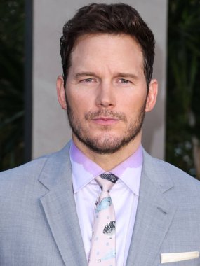 Amerikalı aktör Chris Pratt, 6 Haziran 2022 'de Hollywood, Los Angeles, Kaliforniya, ABD' de bulunan TCL Çin Tiyatrosu IMAX 'te düzenlenen Universal Pictures' ın 'Jurassic World Dominion' filminin Los Angeles galasına geldi..