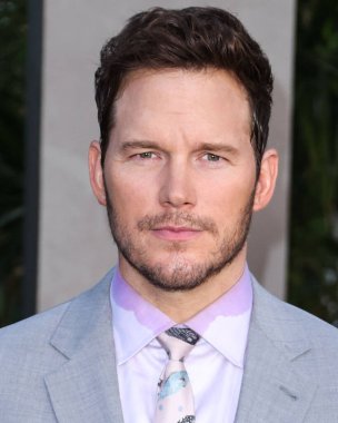 Amerikalı aktör Chris Pratt, 6 Haziran 2022 'de Hollywood, Los Angeles, Kaliforniya, ABD' de bulunan TCL Çin Tiyatrosu IMAX 'te düzenlenen Universal Pictures' ın 'Jurassic World Dominion' filminin Los Angeles galasına geldi..