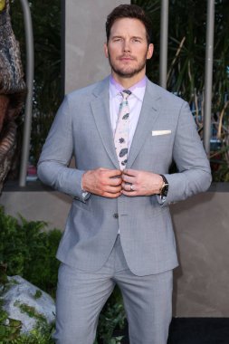 Amerikalı aktör Chris Pratt, 6 Haziran 2022 'de Hollywood, Los Angeles, Kaliforniya, ABD' de bulunan TCL Çin Tiyatrosu IMAX 'te düzenlenen Universal Pictures' ın 'Jurassic World Dominion' filminin Los Angeles galasına geldi..