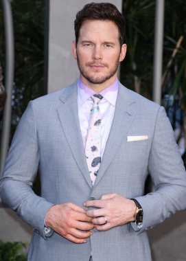 Amerikalı aktör Chris Pratt, 6 Haziran 2022 'de Hollywood, Los Angeles, Kaliforniya, ABD' de bulunan TCL Çin Tiyatrosu IMAX 'te düzenlenen Universal Pictures' ın 'Jurassic World Dominion' filminin Los Angeles galasına geldi..