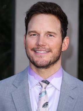 Amerikalı aktör Chris Pratt, 6 Haziran 2022 'de Hollywood, Los Angeles, Kaliforniya, ABD' de bulunan TCL Çin Tiyatrosu IMAX 'te düzenlenen Universal Pictures' ın 'Jurassic World Dominion' filminin Los Angeles galasına geldi..