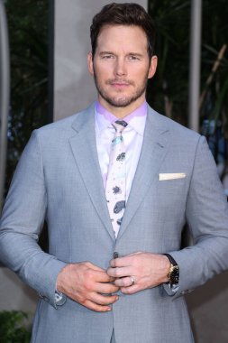 Amerikalı aktör Chris Pratt, 6 Haziran 2022 'de Hollywood, Los Angeles, Kaliforniya, ABD' de bulunan TCL Çin Tiyatrosu IMAX 'te düzenlenen Universal Pictures' ın 'Jurassic World Dominion' filminin Los Angeles galasına geldi..