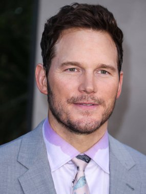 Amerikalı aktör Chris Pratt, 6 Haziran 2022 'de Hollywood, Los Angeles, Kaliforniya, ABD' de bulunan TCL Çin Tiyatrosu IMAX 'te düzenlenen Universal Pictures' ın 'Jurassic World Dominion' filminin Los Angeles galasına geldi..