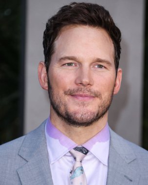 Amerikalı aktör Chris Pratt, 6 Haziran 2022 'de Hollywood, Los Angeles, Kaliforniya, ABD' de bulunan TCL Çin Tiyatrosu IMAX 'te düzenlenen Universal Pictures' ın 'Jurassic World Dominion' filminin Los Angeles galasına geldi..