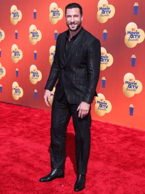 Kanadalı-Amerikalı aktör Pablo Schreiber, 5 Haziran 2022 'de Santa Monica, Los Angeles, Kaliforniya' da düzenlenen The Barker Hangar 'da düzenlenen 2022 MTV Film ve TV Ödülleri' ne geldi..