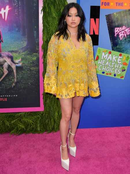American Actress Lana Condor Arrives Los Angeles Special Screening Netflix — Stockfoto