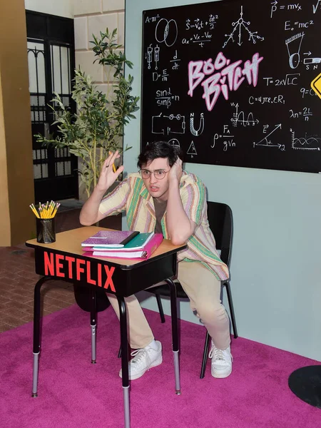 American Actor Gianni Decenzo Arrives Los Angeles Special Screening Netflix — стоковое фото