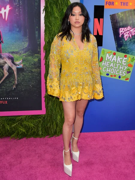 American Actress Lana Condor Arrives Los Angeles Special Screening Netflix — Stockfoto
