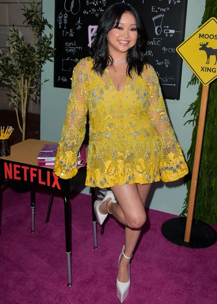 American Actress Lana Condor Arrives Los Angeles Special Screening Netflix — 스톡 사진