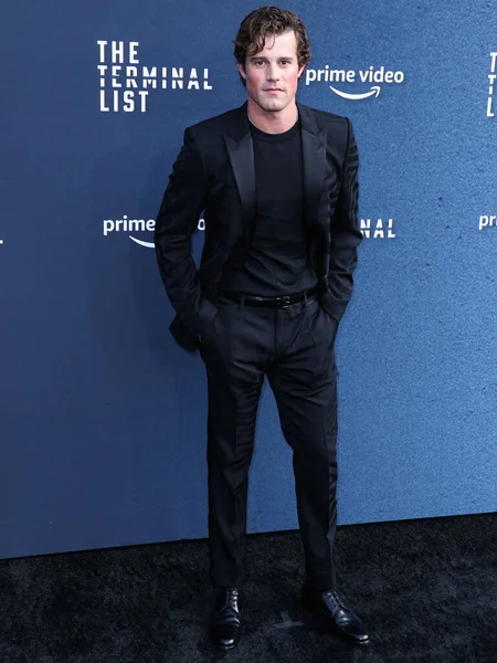 Amerikaanse Acteur Jake Picking Arriveert Het Los Angeles Premiere Amazon — Stockfoto