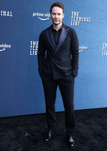 カナダの俳優テイラー キッチュが 2022年6月22日に米国カリフォルニア州ロサンゼルスで開催されたAmazon Prime Videoの Terminal List シーズン1のロサンゼルスプレミアに到着 — ストック写真