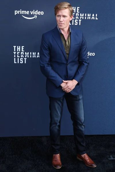 アメリカ人俳優のウォーレン コールが 2022年6月22日にアメリカ シアター コンプレックスのディレクター ギルドで開催されたAmazon Prime Videoの Terminal List — ストック写真