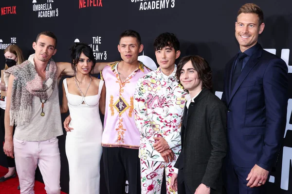 Robert Sheehan Ritu Arya David Castaneda David Castaneda Justin Min — Stok fotoğraf