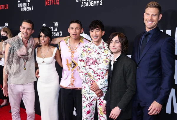 Robert Sheehan Ritu Arya David Castaneda David Castaneda Justin Min — Stok fotoğraf