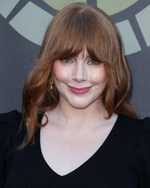 Attrice Americana Bryce Dallas Howard Arriva Charlize Theron Africa Outreach — Foto Stock