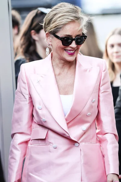 American Actress Sharon Stone Arrives 2022 Core Gala Hosted Sean — Stock Photo, Image