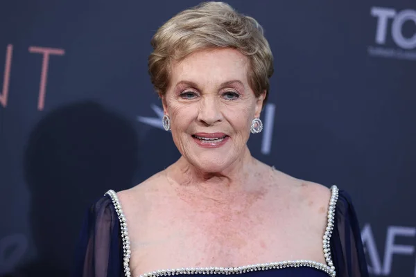 English Actress Julie Andrews Arrives 48Th Annual Afi Life Achievement — Stock Photo, Image