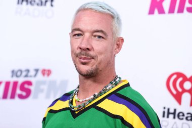 Amerikalı DJ Diplo (Thomas Wesley Pentz), 4 Haziran 2022 'de Carson, Los Angeles, Kaliforniya' da düzenlenen Wango Radyosu 'na katılmaktadır.