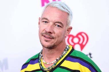 Amerikalı DJ Diplo (Thomas Wesley Pentz), 4 Haziran 2022 'de Carson, Los Angeles, Kaliforniya' da düzenlenen Wango Radyosu 'na katılmaktadır.. 