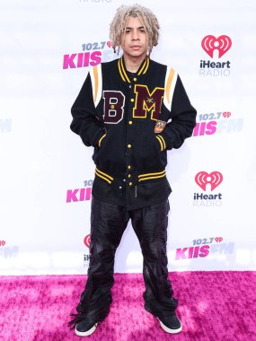 Amerikalı rapçi Iann Dior, 4 Haziran 2022 'de Carson, Los Angeles, Kaliforniya' da düzenlenen Wango Radyosu 'na katıldı..