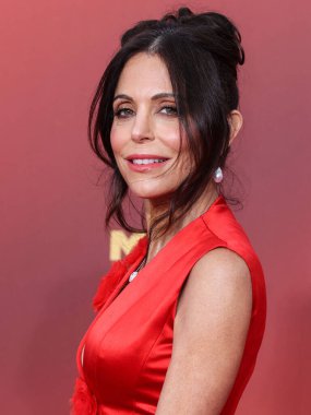 5 Haziran 'da yayınlanan bu resimde, Amerikan televizyon karakteri Bethenny Frankel 2022 MTV Film ve TV Ödülleri' ne ulaştı: Santa Monica, Los Angeles, Kaliforniya, ABD 'deki Barker Hangar' da UNSCRIPTED.