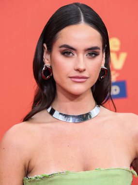 5 Haziran 'da yayınlanan bu resimde Natalie Joy 2022 MTV Film ve TV Ödülleri' ne ulaşır: Santa Monica, Los Angeles, Kaliforniya, ABD 'deki Barker Hangar' da UNSCRIPTED.