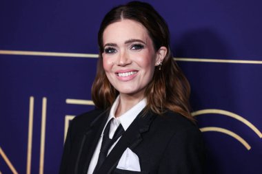 American singer/actress Mandy Moore arrives at NBCUniversal's FYC House Closing Night Music Event held at the NBCU FYC House on May 25, 2022 in Hollywood, Los Angeles, California, United States.  clipart