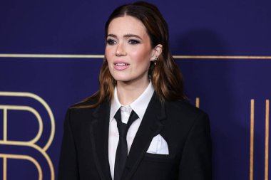 Amerikalı şarkıcı / aktris Mandy Moore, 25 Mayıs 2022 'de NBCUniversal' in FYC Kapanış Gecesi Müzik Etkinliği 'ne Hollywood, Los Angeles, Kaliforniya, ABD' deki NBCU FYC House 'a geldi.. 