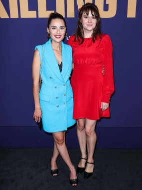 Amerikalı aktris Stephanie Nogueras ve Avustralyalı aktris Claudia O 'Doherty, 23 Mayıs 2022' de ABD 'nin Los Angeles, Kaliforniya, ABD' deki NBCU FYC Binası 'nda düzenlenen NBCUniversal' in 