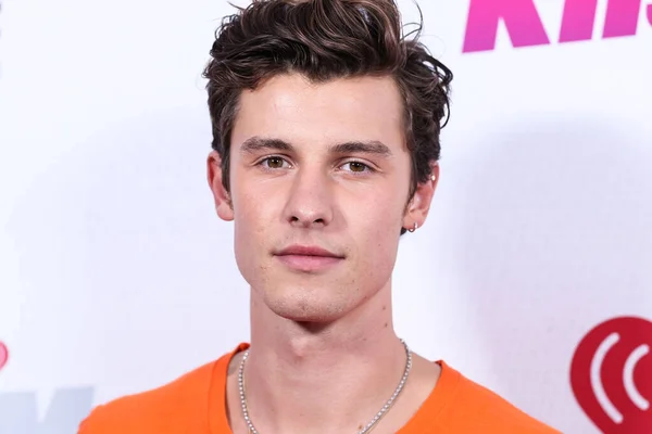 Canadian Singer Songwriter Shawn Mendes Attends 2022 Iheartradio Wango Tango — Stock Photo, Image