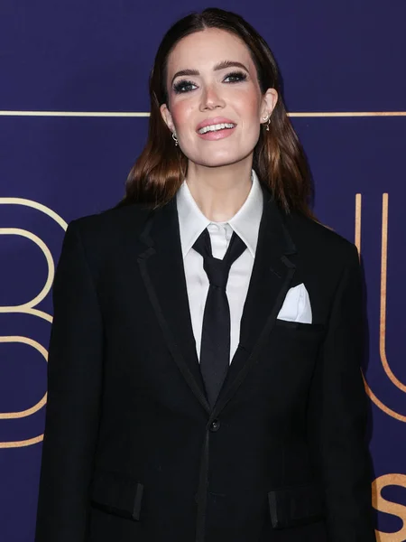Chanteuse Actrice Américaine Mandy Moore Arrive Nbcuniversel Fyc House Closing — Photo