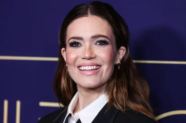 American Singer Actress Mandy Moore Arrives Nbcuniversal Fyc House Closing — Stock Photo, Image
