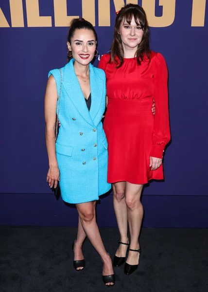 Amerikalı aktris Stephanie Nogueras ve Avustralyalı aktris Claudia O 'Doherty, 23 Mayıs 2022' de ABD 'nin Los Angeles, Kaliforniya, ABD' deki NBCU FYC Binası 'nda düzenlenen NBCUniversal' in 