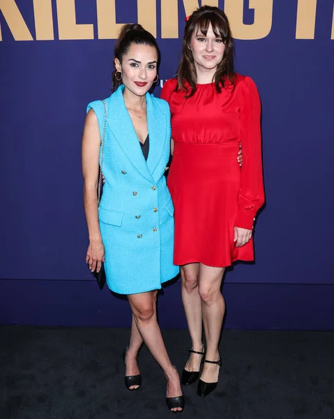 Amerikalı aktris Stephanie Nogueras ve Avustralyalı aktris Claudia O 'Doherty, 23 Mayıs 2022' de ABD 'nin Los Angeles, Kaliforniya, ABD' deki NBCU FYC Binası 'nda düzenlenen NBCUniversal' in 