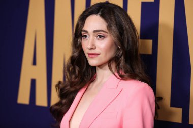 Amerikalı aktris Emmy Rossum, 21 Mayıs 2022 'de NBCU FYC Binası' nda düzenlenen NBCUniversal 'in FYC etkinliğine katıldı..