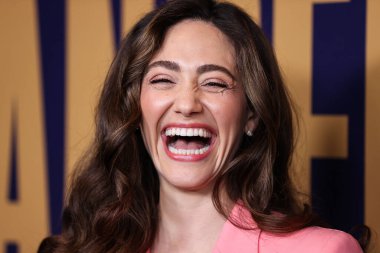 Amerikalı aktris Emmy Rossum, 21 Mayıs 2022 'de NBCU FYC Binası' nda düzenlenen NBCUniversal 'in FYC etkinliğine katıldı..