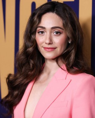 Amerikalı aktris Emmy Rossum, 21 Mayıs 2022 'de NBCU FYC Binası' nda düzenlenen NBCUniversal 'in FYC etkinliğine katıldı..