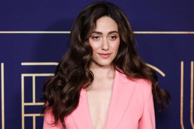 Amerikalı aktris Emmy Rossum, 21 Mayıs 2022 'de NBCU FYC Binası' nda düzenlenen NBCUniversal 'in FYC etkinliğine katıldı..