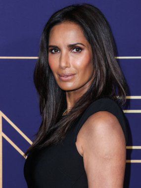 Hint-Amerikan yazar Padma Lakshmi, 21 Mayıs 2022 'de Hollywood, Los Angeles, Kaliforniya, ABD' deki NBCU FYC binasında düzenlenen NBCUniversal 'in' Top Chef 'etkinliğine geldi..