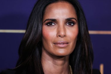 Hint-Amerikan yazar Padma Lakshmi, 21 Mayıs 2022 'de Hollywood, Los Angeles, Kaliforniya, ABD' deki NBCU FYC binasında düzenlenen NBCUniversal 'in' Top Chef 'etkinliğine geldi..