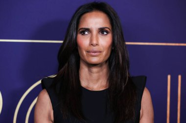 Hint-Amerikan yazar Padma Lakshmi, 21 Mayıs 2022 'de Hollywood, Los Angeles, Kaliforniya, ABD' deki NBCU FYC binasında düzenlenen NBCUniversal 'in' Top Chef 'etkinliğine geldi..