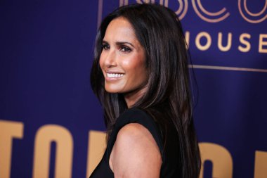 Hint-Amerikan yazar Padma Lakshmi, 21 Mayıs 2022 'de Hollywood, Los Angeles, Kaliforniya, ABD' deki NBCU FYC binasında düzenlenen NBCUniversal 'in' Top Chef 'etkinliğine geldi..