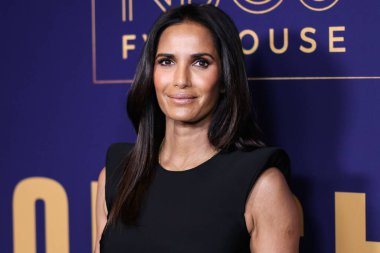Hint-Amerikan yazar Padma Lakshmi, 21 Mayıs 2022 'de Hollywood, Los Angeles, Kaliforniya, ABD' deki NBCU FYC binasında düzenlenen NBCUniversal 'in' Top Chef 'etkinliğine geldi..