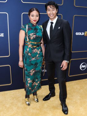 Adele Lim ve Chris Pang, Gold House 'un 2022 tarihli İlk Altın Çağı' na geldiler: 21 Mayıs 2022 'de Vibiana' da düzenlenen Yeni Altın Çağı, Los Angeles, Kaliforniya, ABD. 