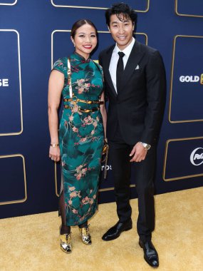  Adele Lim ve Chris Pang, Gold House 'un 2022 tarihli İlk Altın Çağı' na geldiler: 21 Mayıs 2022 'de Vibiana' da düzenlenen Yeni Altın Çağı, Los Angeles, Kaliforniya, ABD. 