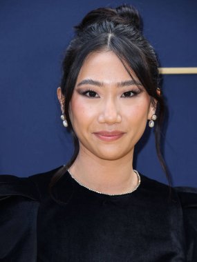 Amerikalı aktris Olivia Liang, Gold House 'un 2022 tarihli ilk Altın Çağ' ına geldi: 21 Mayıs 2022 'de Los Angeles, Kaliforniya, ABD' de Vibiana 'da düzenlenen Yeni Altın Çağ.